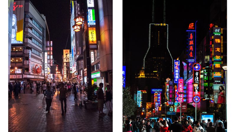 Orienti: un confronto Cina-Giappone nelle foto di Livia Tassinari.