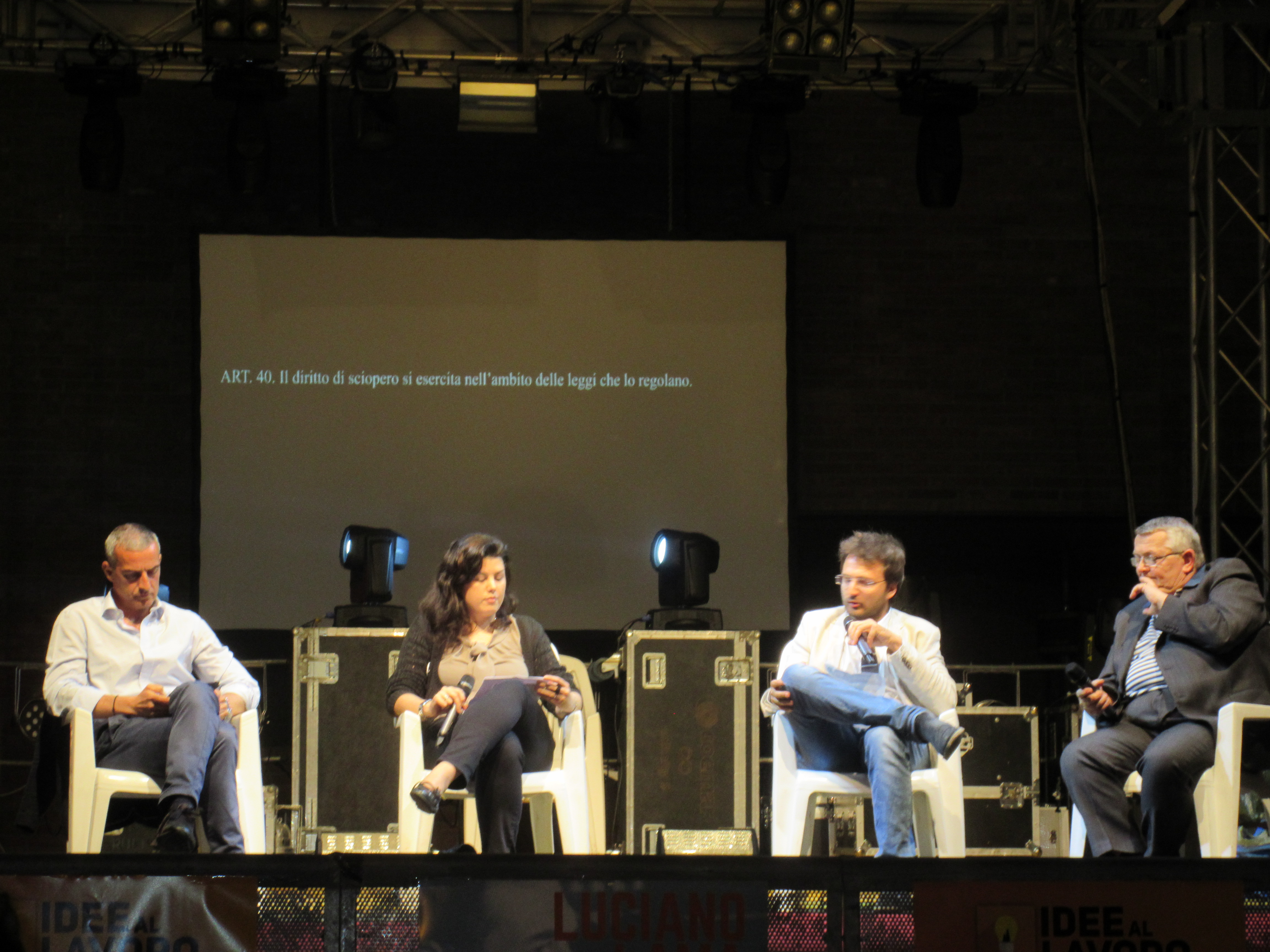 Referendum costituzionale. Alla festa della CGIL di Bologna «Sì» e «No» a confronto