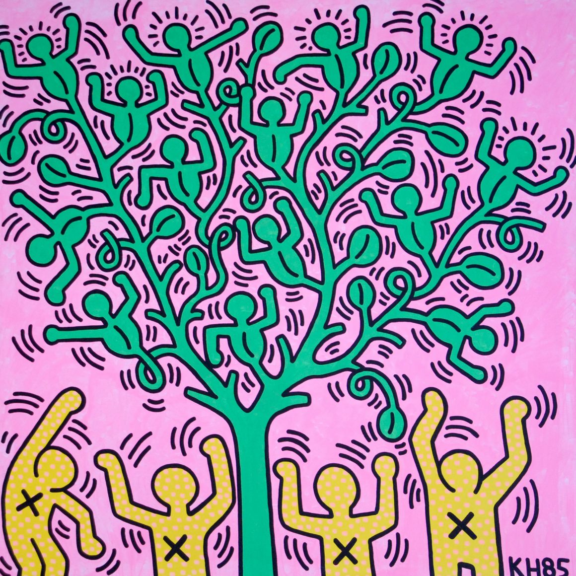 Keith Haring, e l’urgenza di un nuovo umanesimo