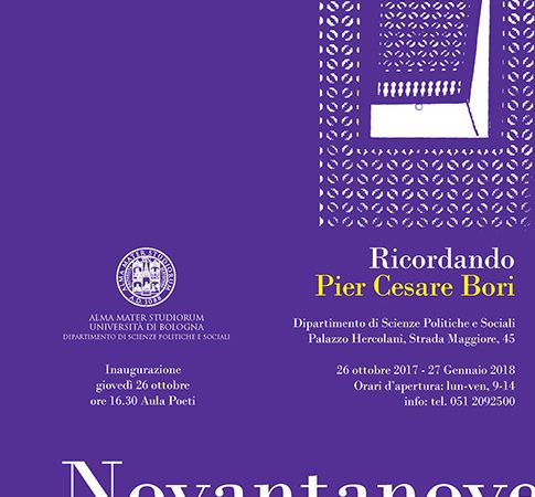 Per ricordare Pier Cesare Bori: una mostra a Bologna